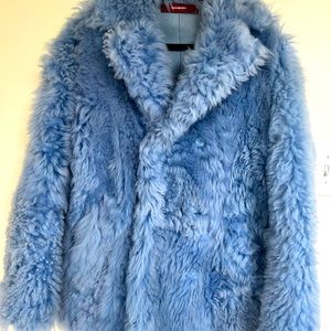 Sies Marjan Lamb Fur Fur Coat sz S